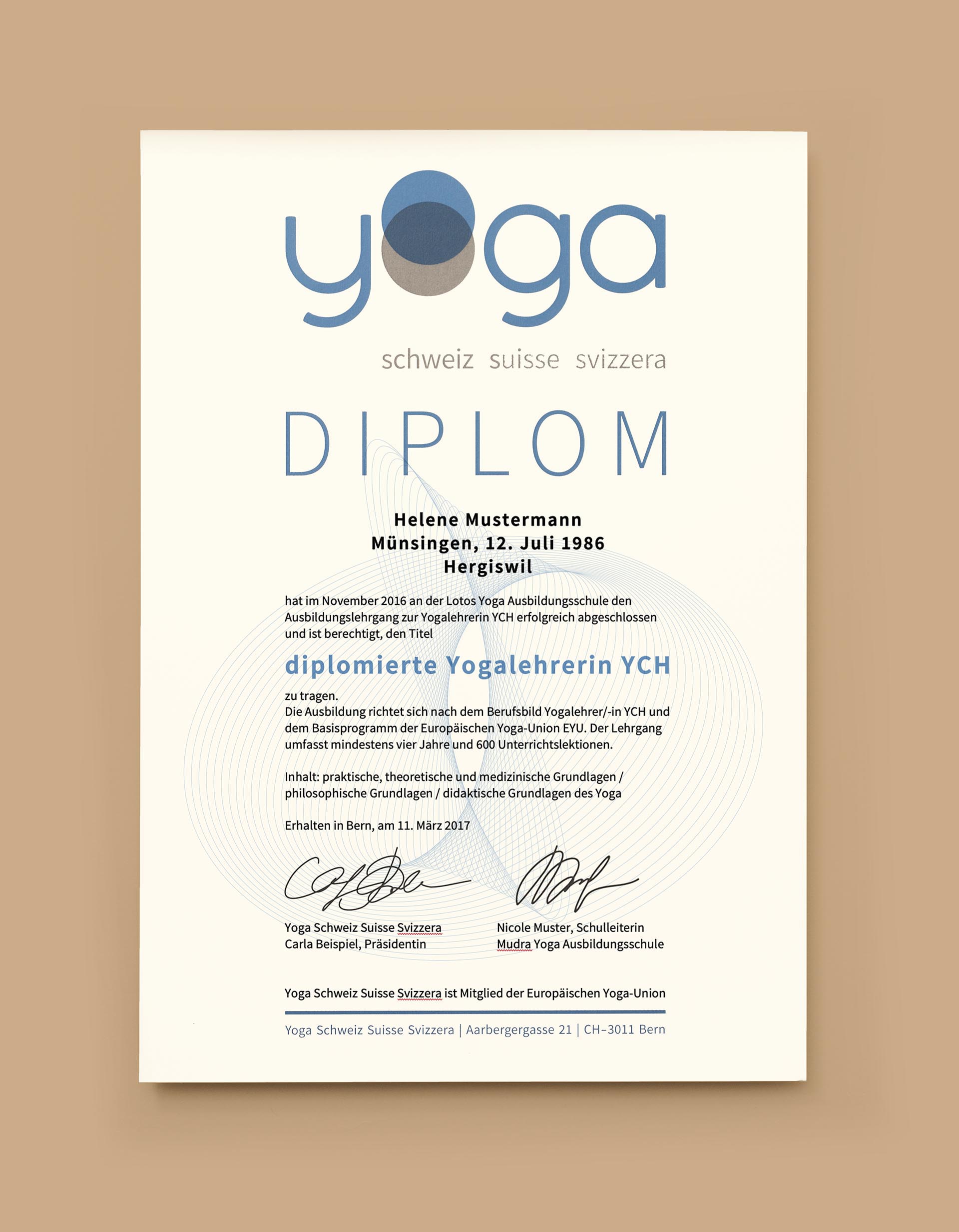 Yoga Schweiz – Rebranding