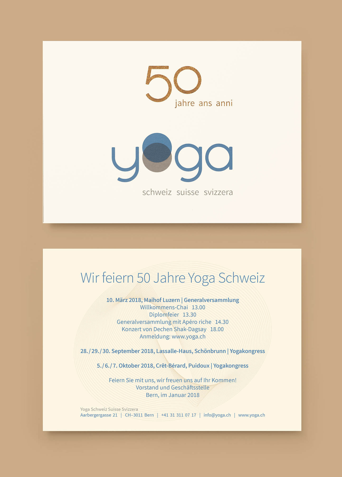 Yoga Schweiz – Rebranding
